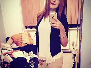 Denisa's thrilling private tits compilation