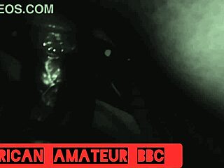 Ebony couple fucks big black cock passionately!