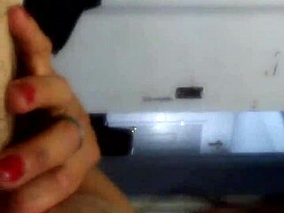 Sucking Cock For My New Friend While He Grabs My Big Latina Ass.