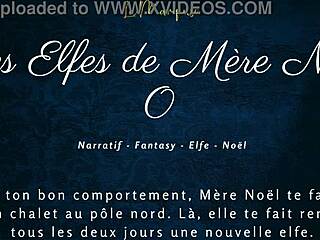 In this french audio porn christmas, the elves of mother noel are naughty 🎅🎄