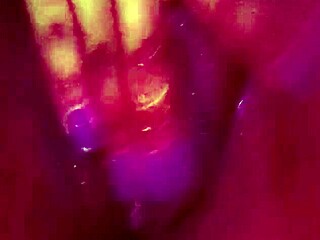 Ebony beauty masturbates to intense pussy orgasm!