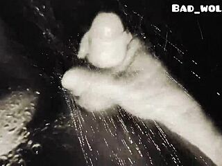 Handjob in shower for adult women in solitude.