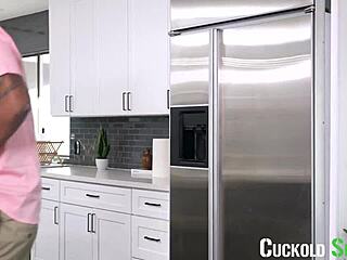 i watch lauren phillips cheat with dpd, cum on tits in cuckold session