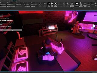 white roblox girl takes that massive black cock deep 😈🍆