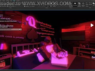 white roblox girl takes that massive black cock deep 😈🍆