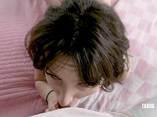 I punish my horny step daughter Evie Christian for sneaking out with my big cock