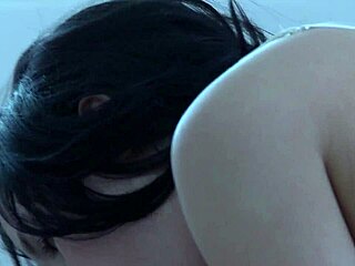 Jenna J Ross fucks the cum out of his cock then jerks him off on her tits