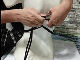 Tutorial BDSM Guide On Tying Peruvian Boobs