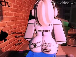 She was annoying so I punished her as a bot in Roblox