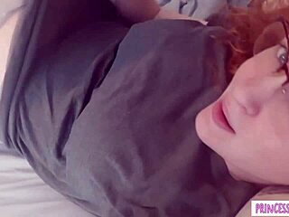 Petite Ginger Teases With Puffy Nipples And Glasses 😘