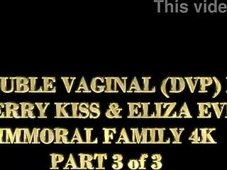 Eliza Eves Takes Double Penetration in Insane Stepfamily Gangbang!