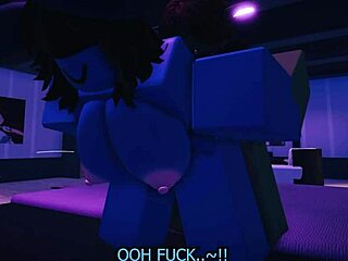 goblin gets seduced by elf in roblox rp with big tits