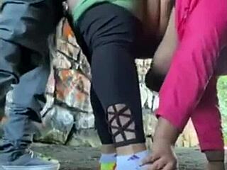 Found a hidden tunnel during hike