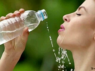 Hilary c performs striptease and jerks off