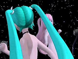 Hatsune Miku & Luka Worls End Dancehall Project Diva Nude Mod Full Nude