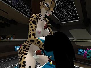 sunny experiences intense double teaming in wild session