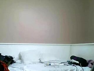 Maxine X inserts long toys in her big ass while vibing her cunt with deepthroat action.