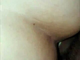 Destroying the cuckold's wife's tight pussy 😈