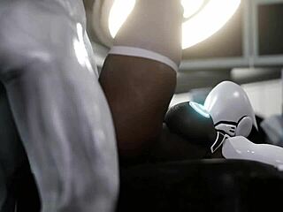 huge ass female robot encounters hung alien part 1