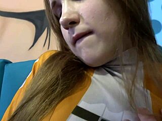 Finally Fucked Her Tight Pussy in Cowgirl and Doggystyle Homemade Teen Cosplay