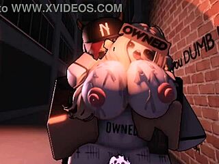 She was annoying so I punished her as a bot in Roblox