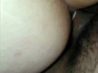 Destroying the cuckold's wife's tight pussy 😈