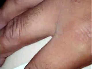 Destroying the cuckold's wife's tight pussy 😈