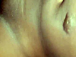 She eagerly takes on that massive black cock in her shaved pussy