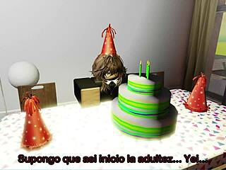 big tits and ass for birthday gift