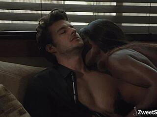 Ana Foxxx Rides Huge White Dick