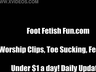 you know you love worshiping my perfect feet with licking and sucking.