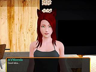 My New Family 475: Homemade Erotic Game With Brunette Teen And Big Ass