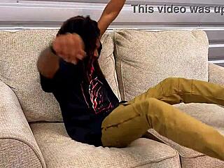 I preview my latest Xvideos red video where he watches my porn in class