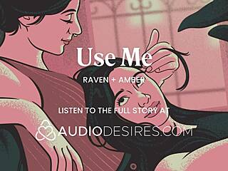 tie up girlfriend and tease with vibrator in lesbian bdsm!