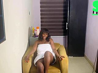 belladicckk shows off big ebony ass while masturbating on video call