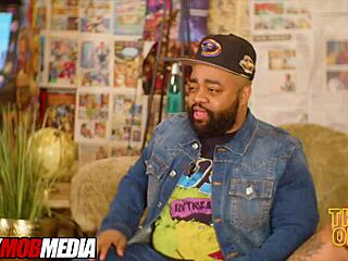 Kona Jade Gets Fucked In The Middle Of A Podcast With Big Black Cock And Tattoo.