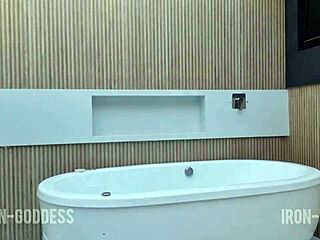 Sucking smoking dick giving ass taking all milk short amateur anal assfucking blowjob cum in mouth. Brazilian bodybuilder couple in bathroom pool pov.