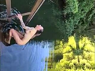 hot stuff 3 - outdoor public sex with laura hot first time pov amateur sauna blowjob - trailer 😏