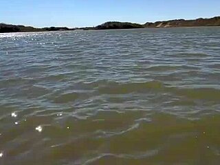 What if you caught a deepthroat mermaid giving blowjob outdoors?