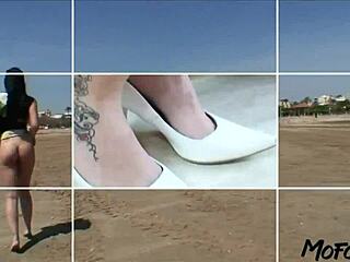 mofozo com features spanish step sister diving into rough anal sex with big cock