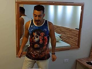 So my neighbor called me over to her apartment and things got way hotter than expected, you gotta see this anal domination with that big cock!