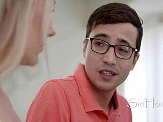 Blonde Milf Piano Teacher Sucks And Fucks Student With Big Tits! Can You Believe It?