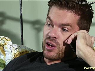 amazing busty blonde jessa rhodes blindfolds her boyfriend and rides his monster cock like a cowgirl in the trap she set up