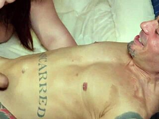 subtle hints of teen bbw with big tits getting slow anal entry on piano