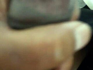 Masturbated in Restroom with Close-Up Cum on Shaved Cock!