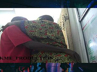 hey landlady, you here for rent or something more with this curvy ebony slut in cosplay?