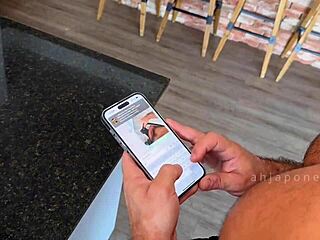 Big-dicked client fucks me so intensely I end up offering my tight ass for penetration