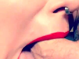 More spit or should I keep sucking this cock deep.