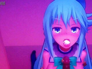 Konosuba Aqua Glory Hole Adventure Turns Surprisingly Naughty With Unexpected Twists