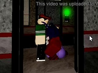 fnaf roblox sluts bent over for doggystyle fucking and cowgirl riding action?